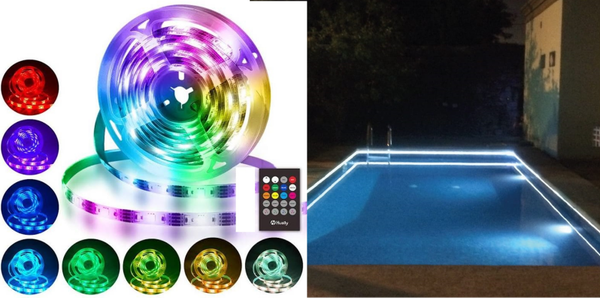 CORDON LUMINOSO LED SUMERGIBLE 5m