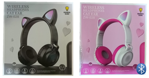 AURICULAR CASCO INALAMBRICO OREJITAS BLUETOOTH