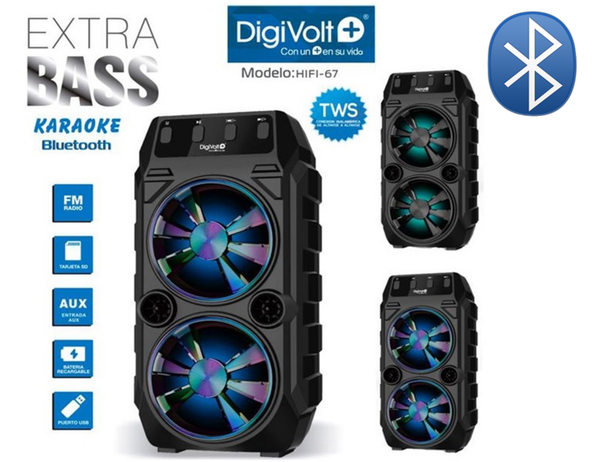 ALTAVOZ 2VIAS DIGIVOLT HIFI-67