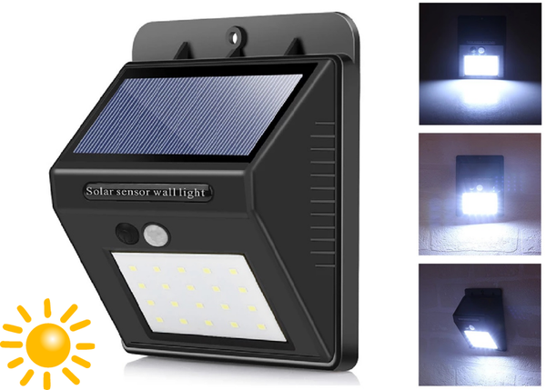 LED LUZ SOLAR DETECTOR MOVIMIENTO
