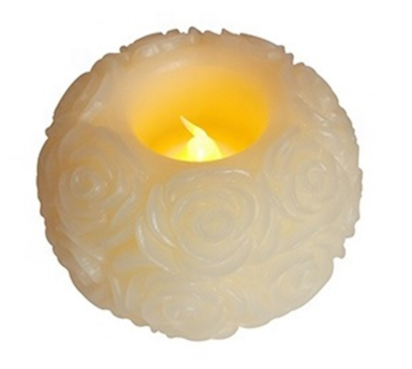 VELA LED FORMA BOLA CREMA (12)