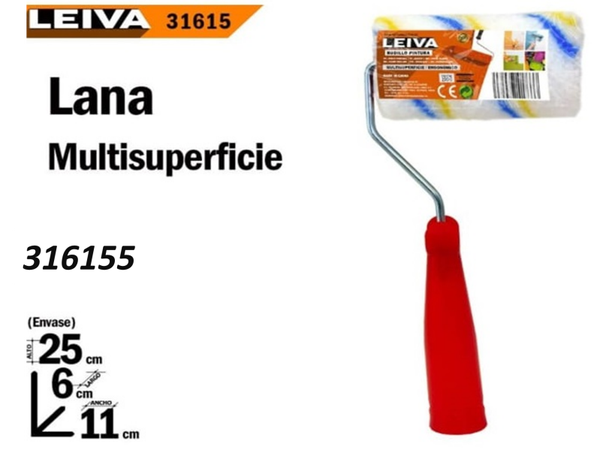 RODILLO PINTURA LANA ANTI GOTEO 11cm