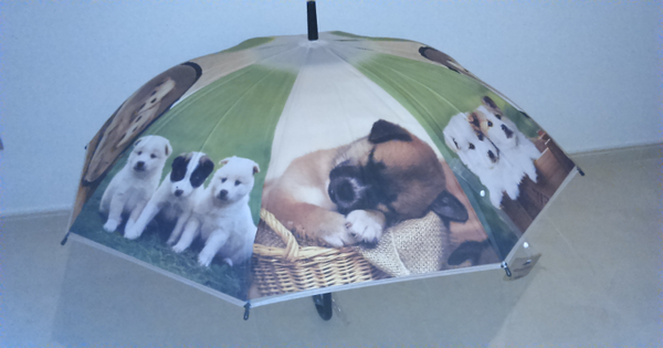 PARAGUAS SRA. DECO. PUPPIES