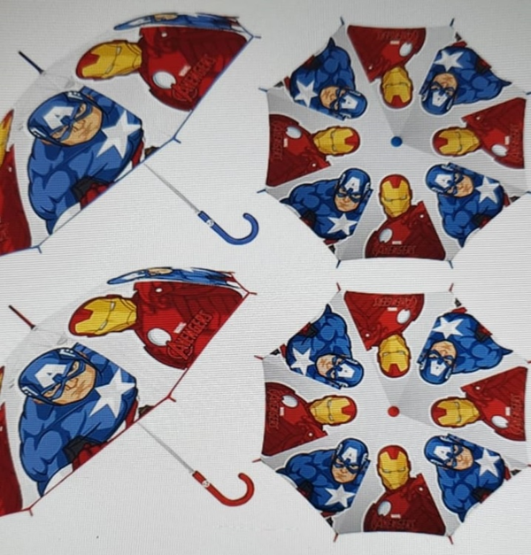 PARAGUAS INF. AVENGERS TRANSPARENTE