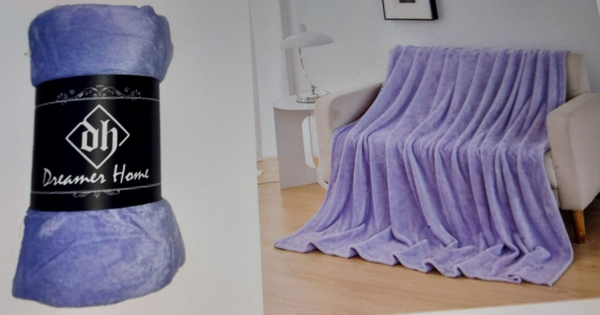 MANTA SEDALINA DREAMER HOME AZUL CLARO