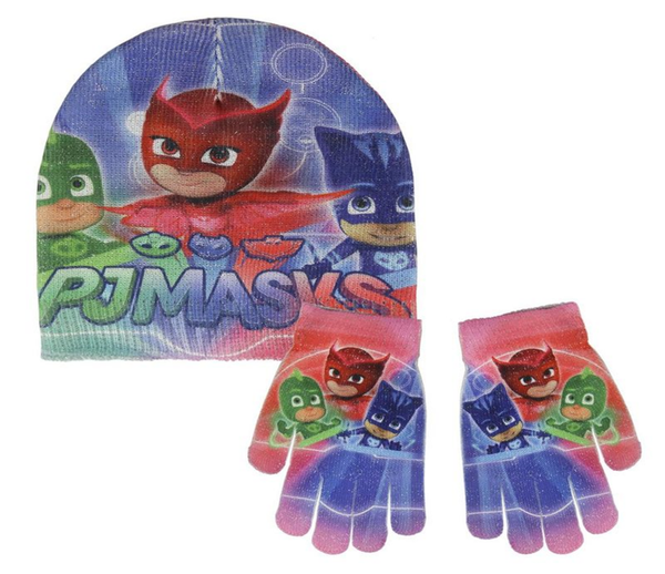 GORRO + GUANTES PJMASKS