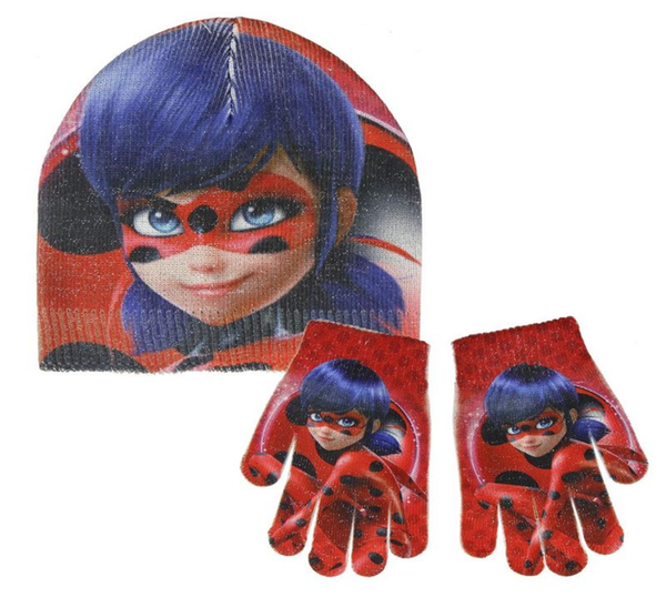 GORRO + GUANTES LADYBUG
