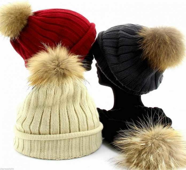 GORRO LANA SRA. POMPON