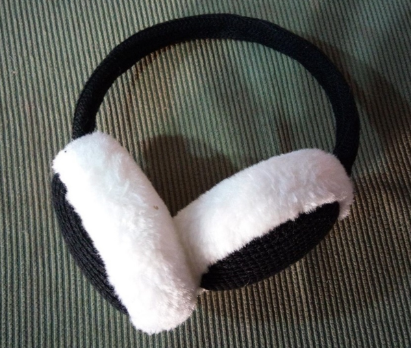 OREJERAS DIADEMA FORRO PELO