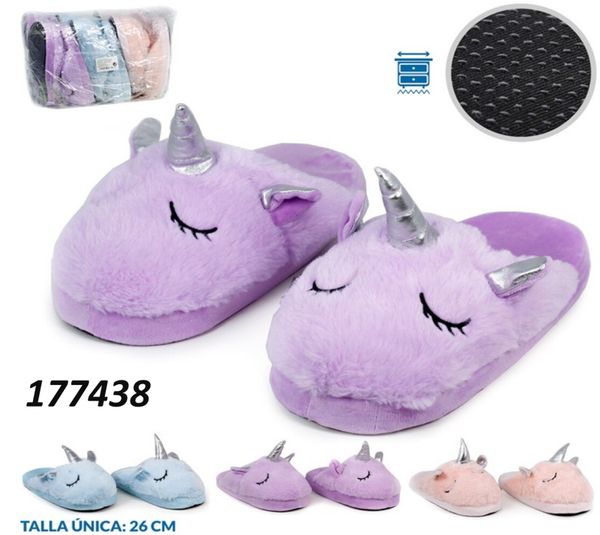 ZAPATILLA INF. UNICORNIO 3SURTIDAS