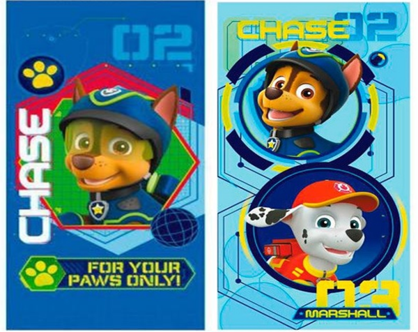 TOALLA PLAYA PAW PATROL MICROFIBRA 140x70cm
