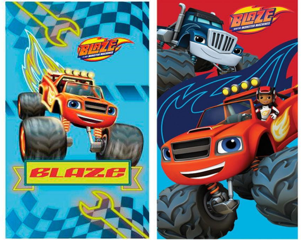 TOALLA PLAYA MONSTER MACHINE MICROFIBRA 140x70cm