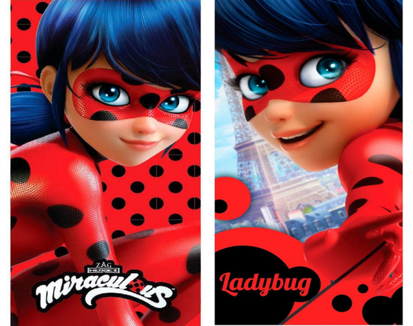 TOALLA PLAYA LADYBUG MICROFIBRA 140x70cm
