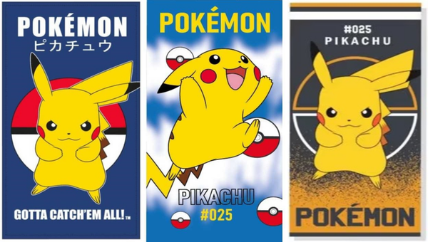TOALLA PLAYA POKEMON MICROFIBRA 140x70cm