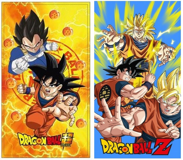 TOALLA PLAYA DRAGON BALL Z MICROFIBRA 140x70cm