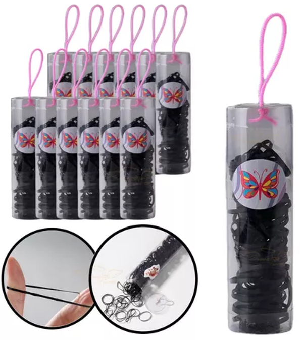 GOMITAS FINAS SILICONA NEGRAS (12)