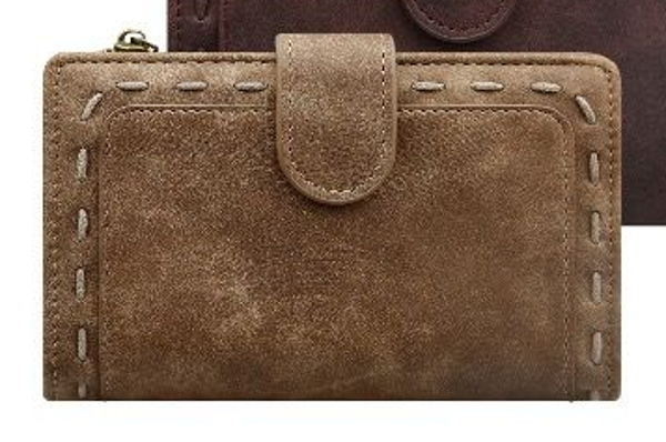 CARTERA SRA. MEDIANA LISA PESPUNTES 16x10cm