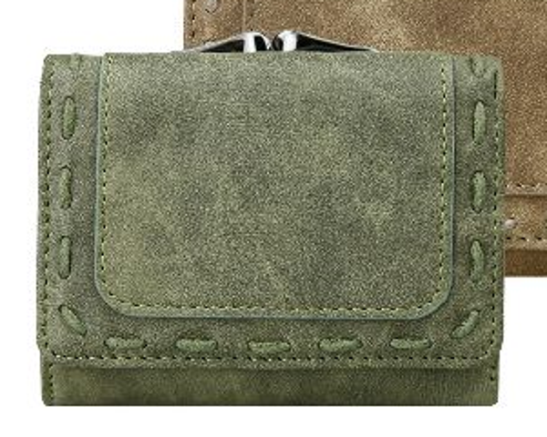 CARTERA SRA. CUADRADA LISA CIERRE 11x9cm