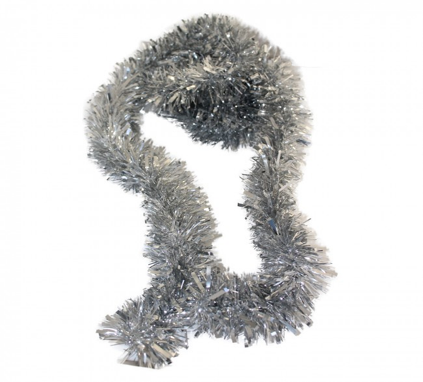 BOA NAVIDAD PLATEADA 2m (10)