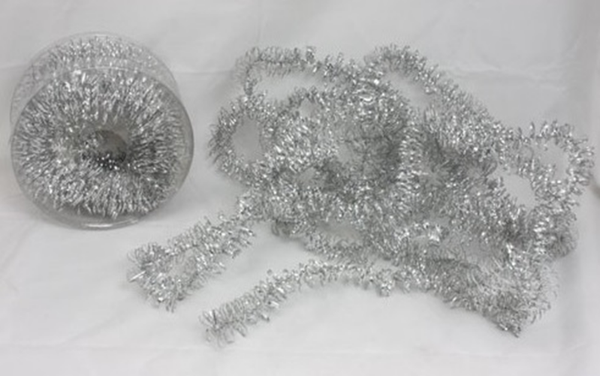 ESPUMILLON NAVIDAD PLATEADO 1,5m (24)
