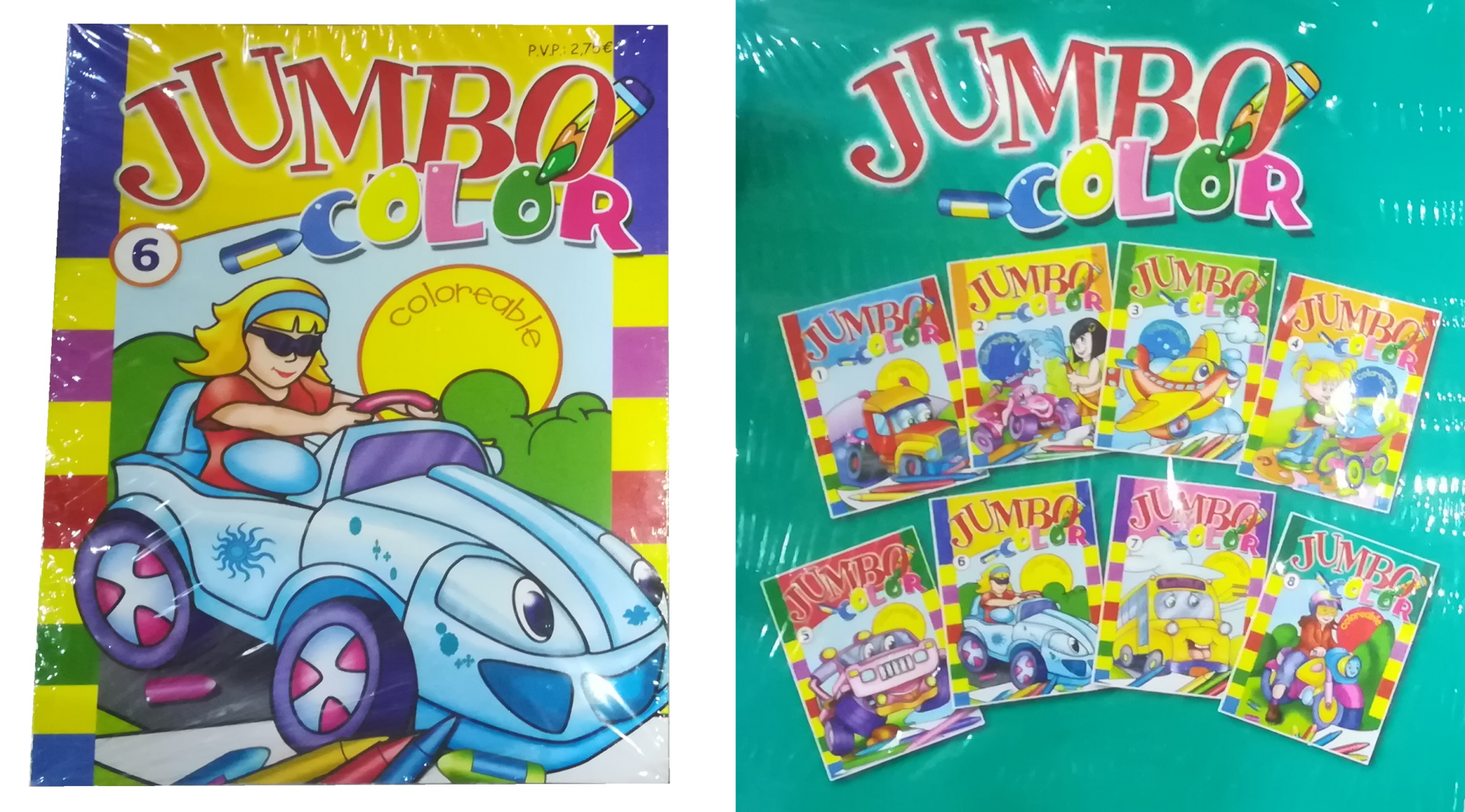 LIBRO COLOREAR JUMBO COLOR (25)