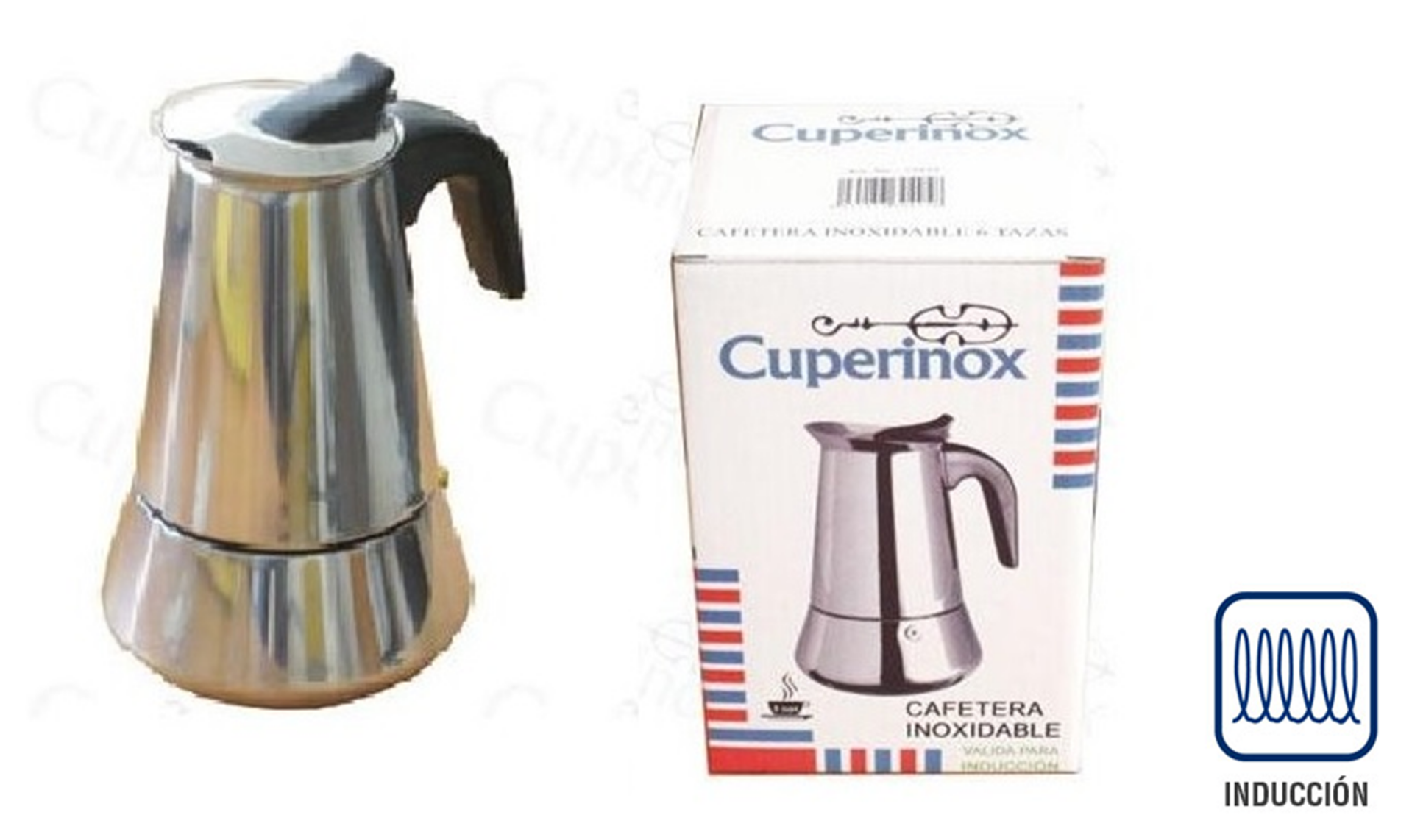 CAFETERA INOXIDABLE INDUCCION