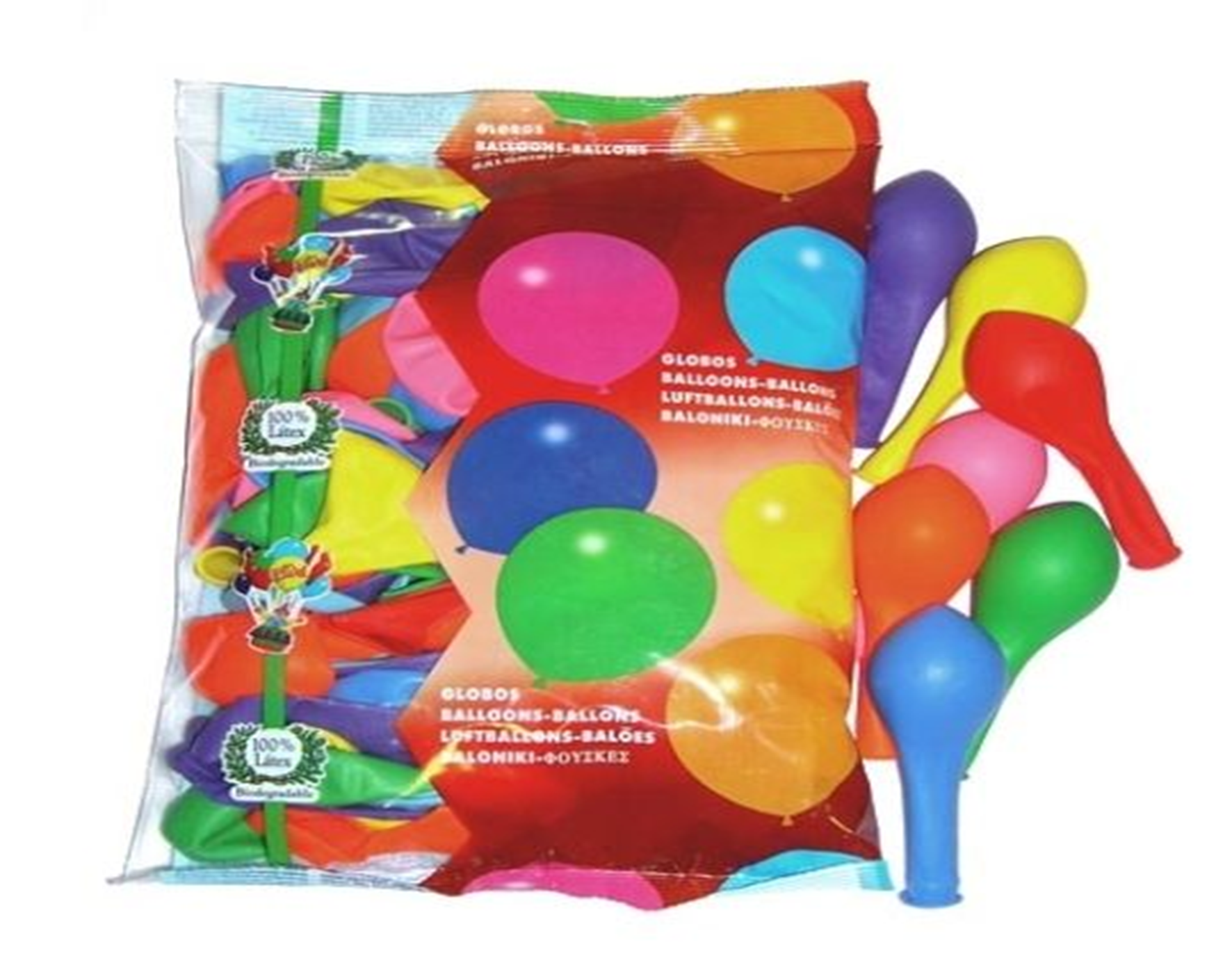 GLOBOS GRANDES BOLSA SURTIDOS