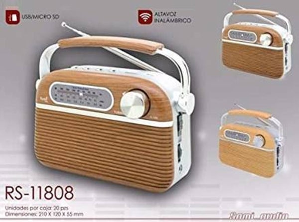 RADIO ALTAVOZ VINTAGE SAMI BLUETOOTH