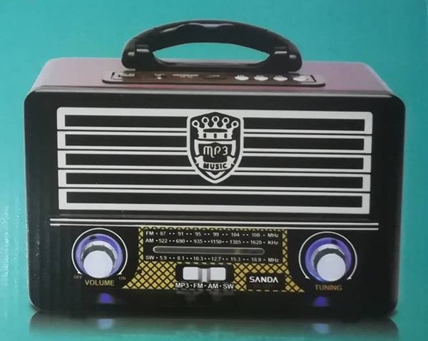 RADIO ALTAVOZ VINTAGE SANDA BLUETOOTH