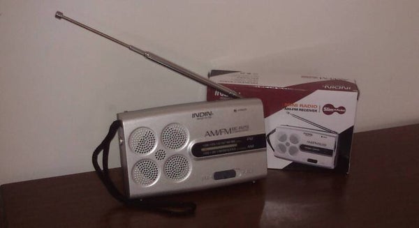 RADIO AM/FM PEQUEÑA APAISADA