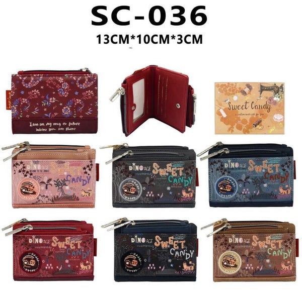 CARTERA SWEET CANDY 13x10cm