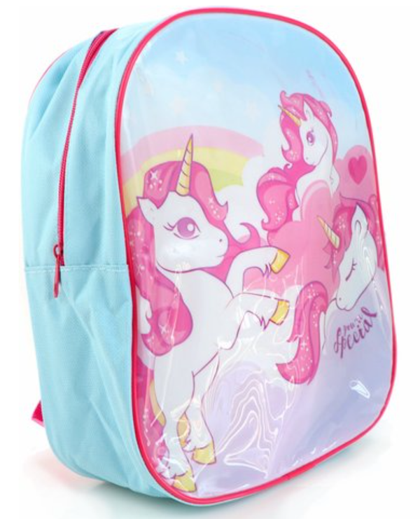 MOCHILA INF. UNICORNIO 31x24cm