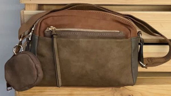 BOLSO BICOLOR+MONEDERO 27x20cm