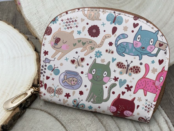 MONEDERO OVALADO MASCOTAS 14x9cm