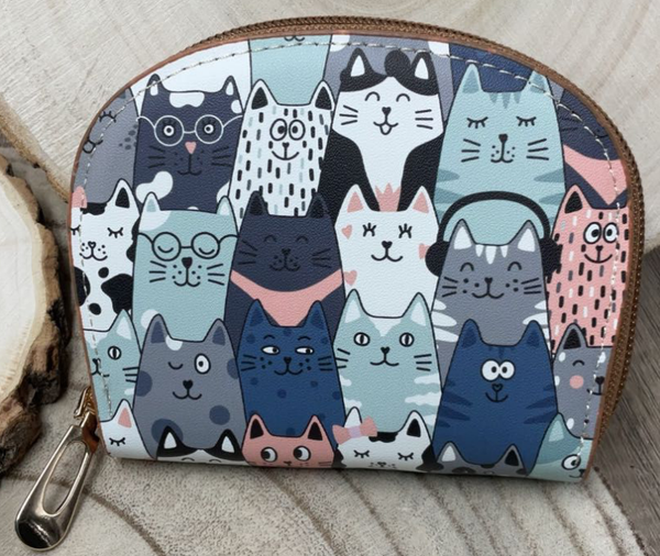 MONEDERO OVALADO MASCOTAS 14x9cm