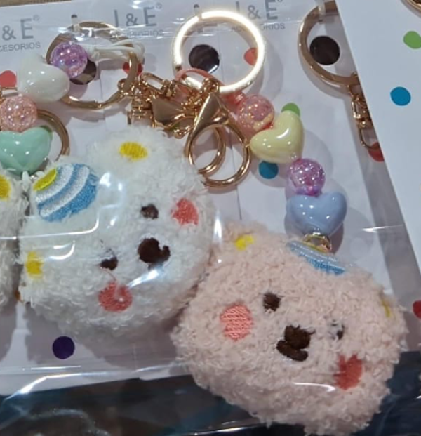 LLAVERO PELUCHE COLGADOR