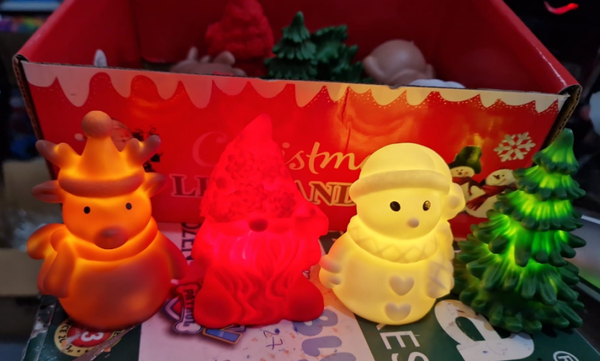 FIGURA LED RGB NAVIDAD
