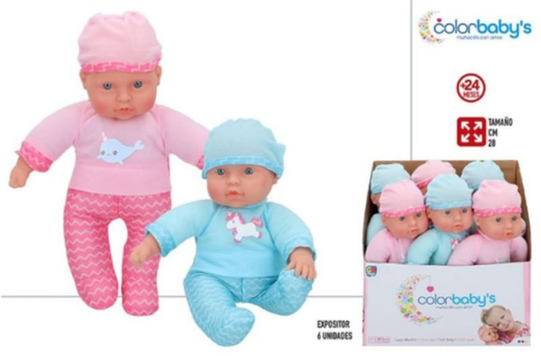 BEBE BLANDITO 2SURTIDOS 28cm