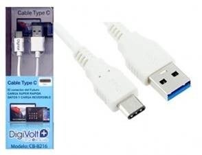 CABLE TIPO C 2,1A 1,5m