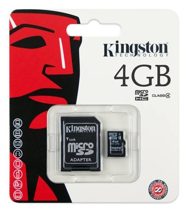 TARJETA MEMORIA MICRO SD 4GB KINGSTON