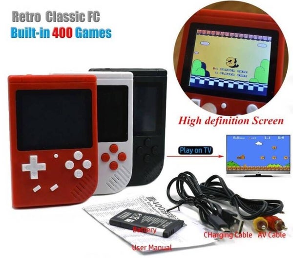 VIDEO CONSOLA COMPACT 400JUEGOS