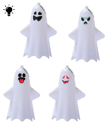 LAMPARA LED COLGAR FANTASMAS HALLOWEEN
