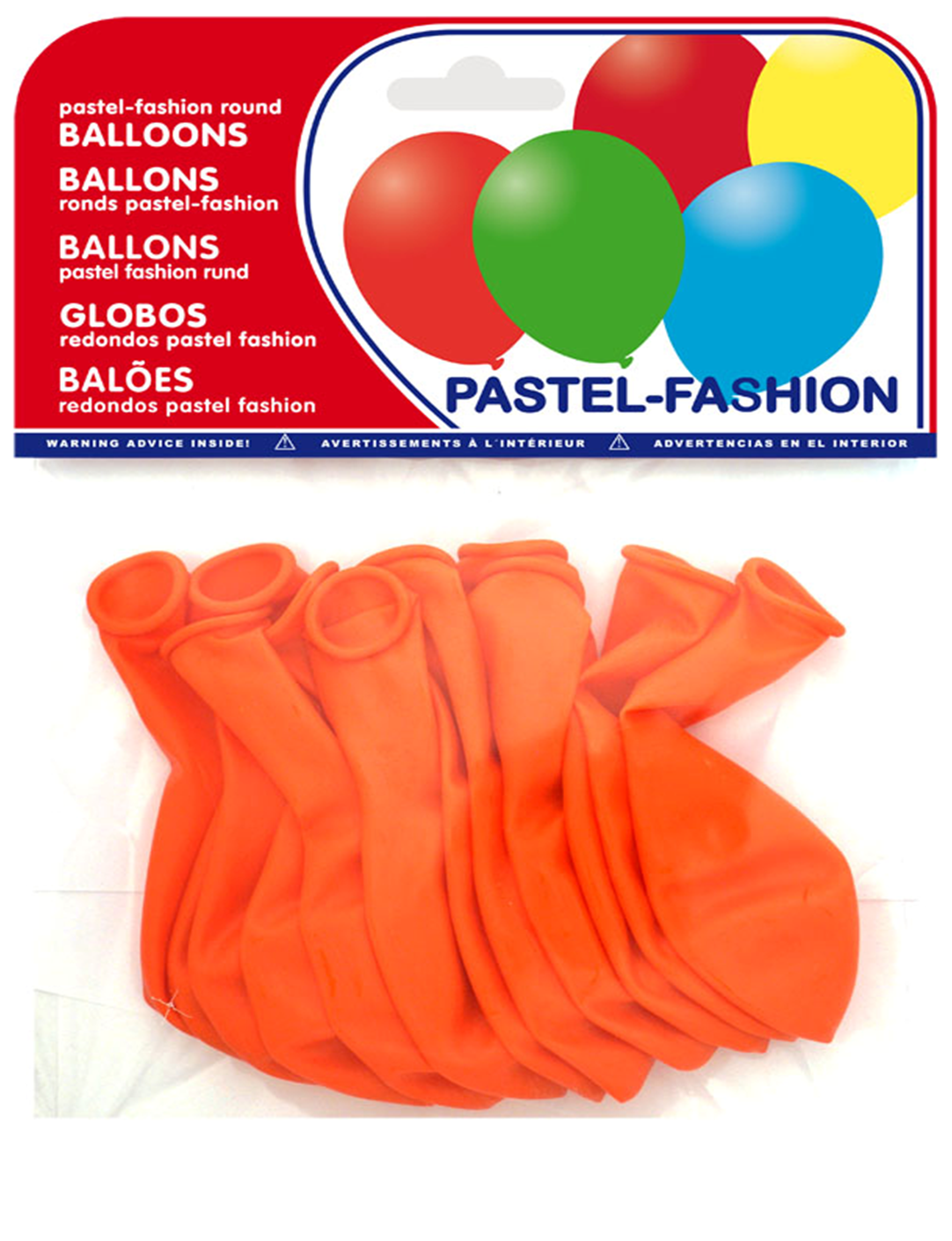 GLOBOS GRANDES NARANJAS 10ud (24)