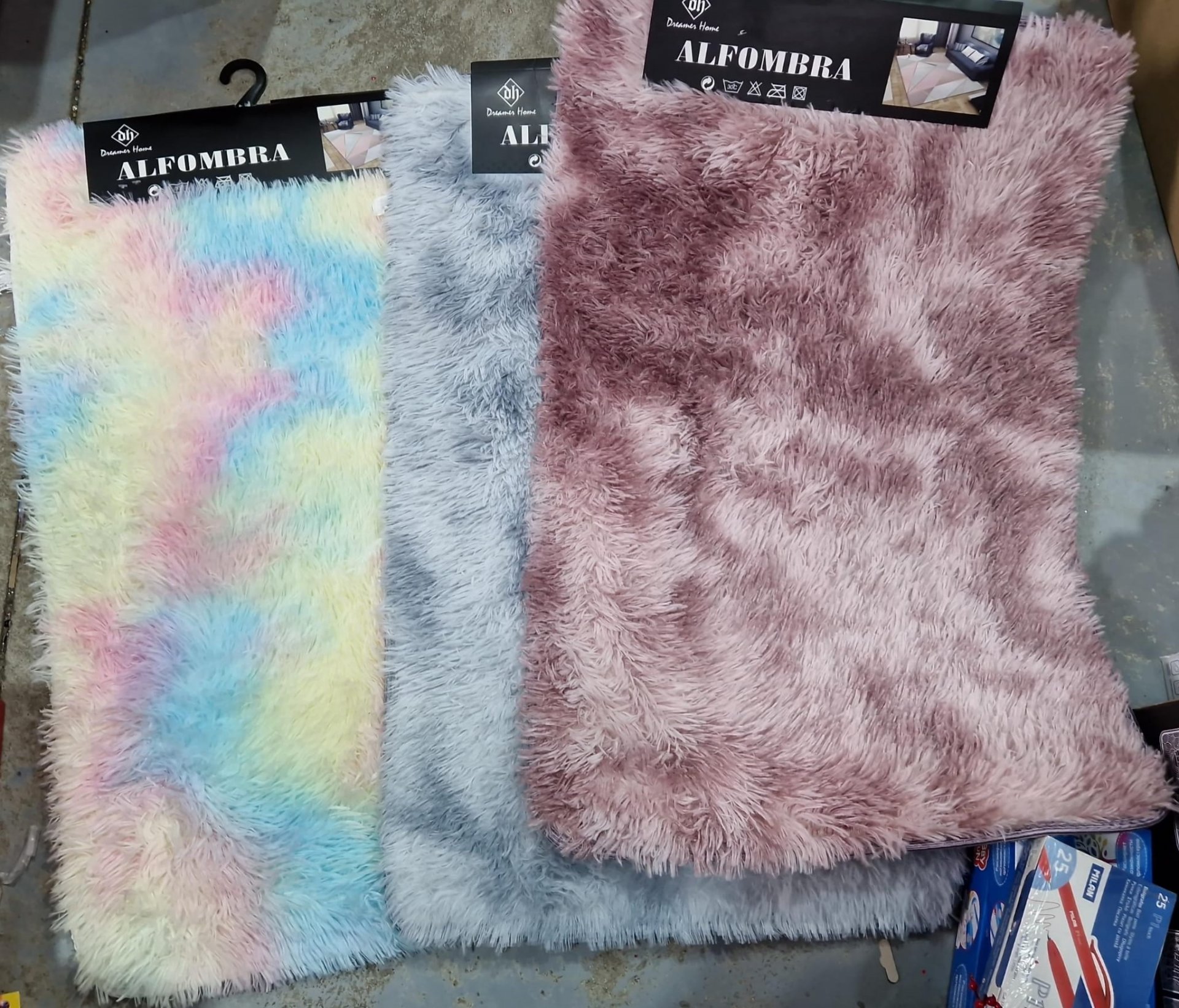 ALFOMBRA DORMITORIO PELO COLORES