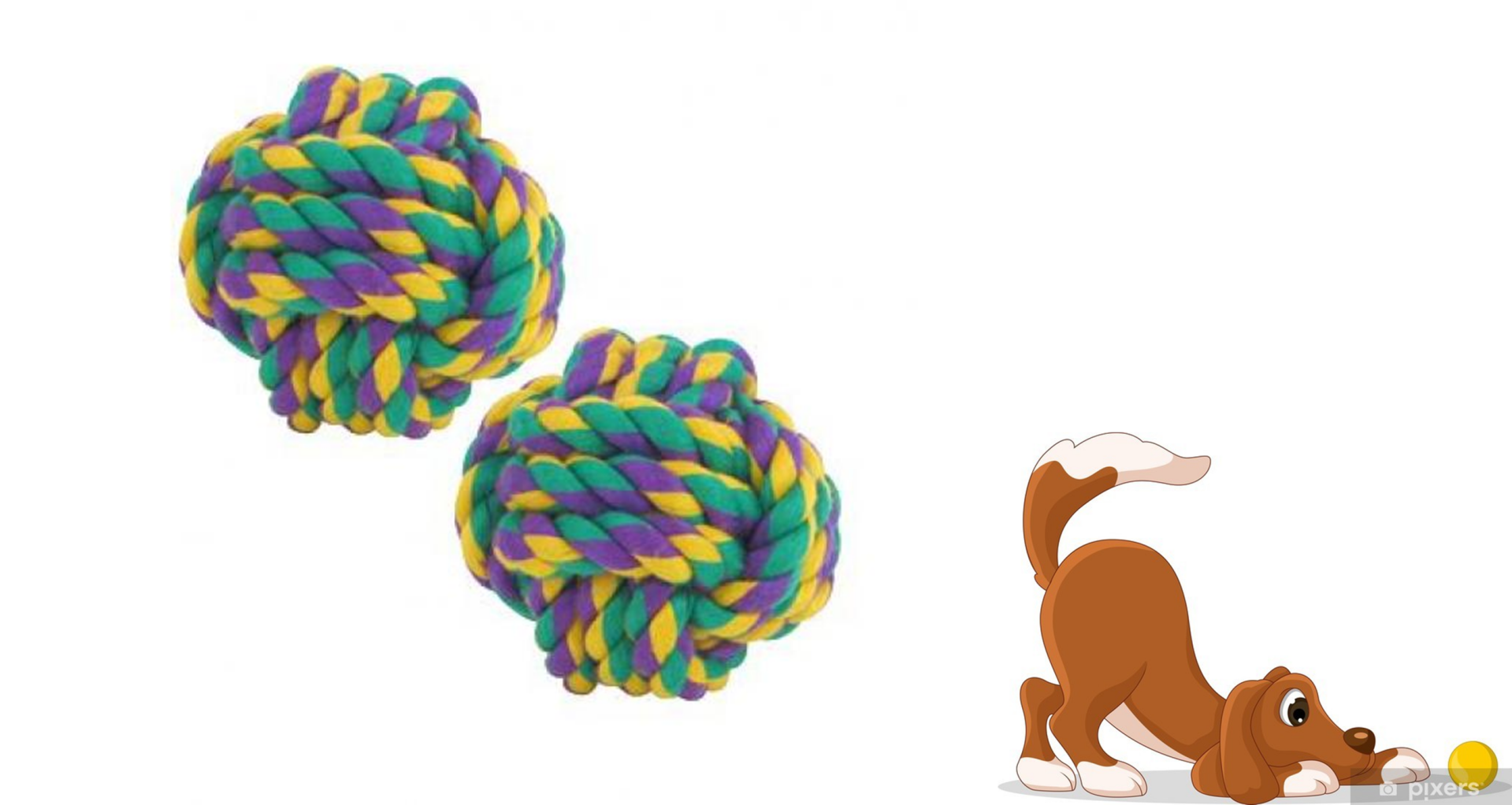 PELOTA CUERDA MASCOTA