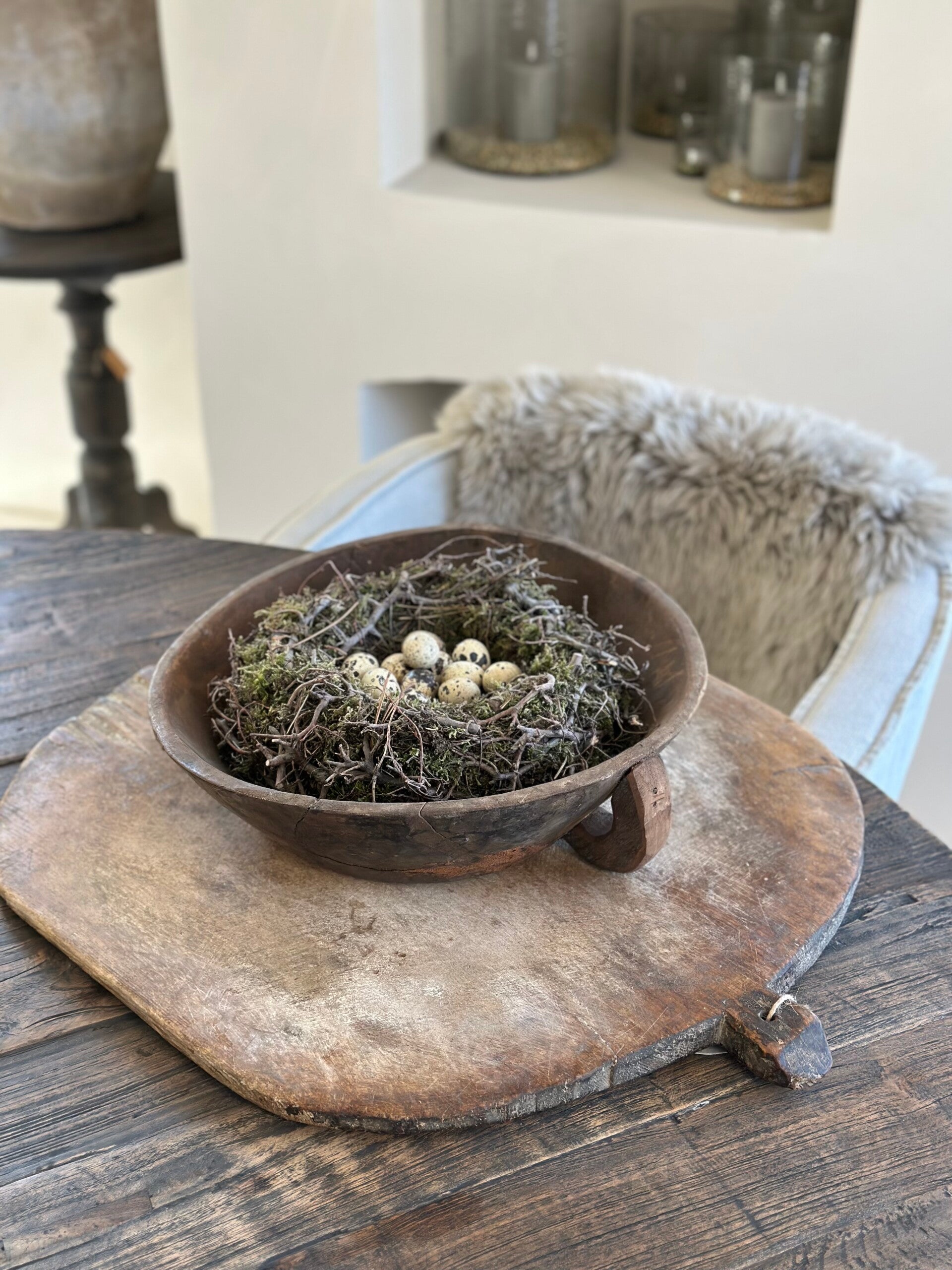 Antieke Turkse broodplank Aura Peeperkorn