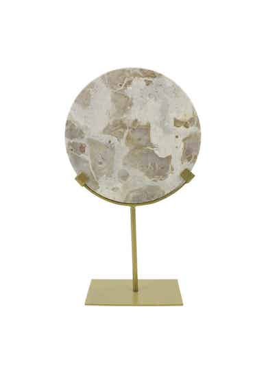 Beige marmeren ornament