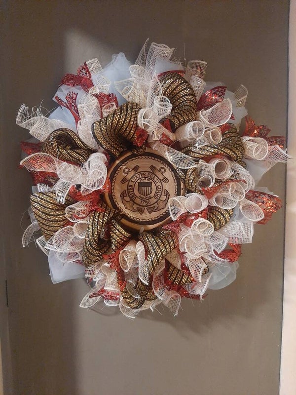 Coast Guard Wreath