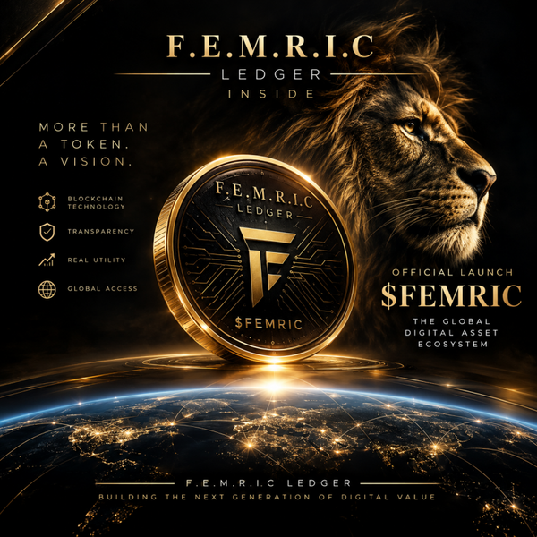 $FEMRIC — F.E.M.R.I.C. LEDGER More than a token. A vision.