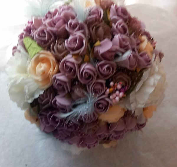 Magische wensbol vol met bloemen